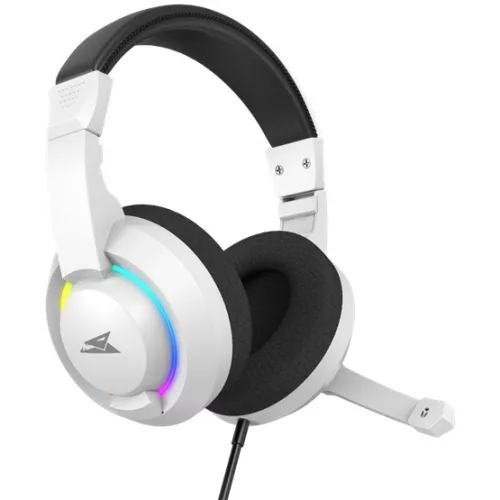 Baracuda BGH-021W HYDRA-W gamer fejhallgató mikrofonnal - RGB - fehér