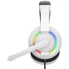 Baracuda BGH-021W HYDRA-W gamer fejhallgató mikrofonnal - RGB - fehér