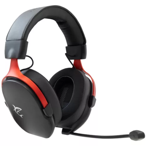 White Shark GH-2445B FOX gamer fejhallgató mikrofonnal - fekete