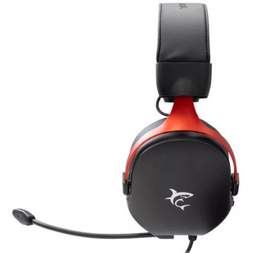 White Shark GH-2445B FOX gamer fejhallgató mikrofonnal - fekete