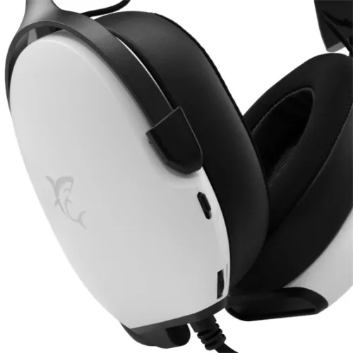White Shark GH-2445W FOX gamer fejhallgató mikrofonnal - fehér