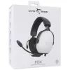 White Shark GH-2445W FOX gamer fejhallgató mikrofonnal - fehér