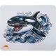 Baracuda BGMP-71 ORCA gamer egérpad - 300x250mm