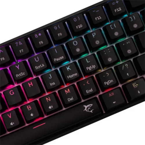 White Shark GK-004113B/R-HU SHINOBI-2 vezetékes mechanikus gamer billentyűzet - fekete - HU /piros/