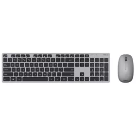   ASUS Desktop W5000 - Vezeték nélküli billentyűzet és egér - HU - Szürke