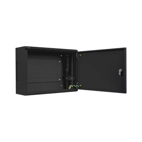 Lanberg rack szekrény 19" fali 4U+3U/540x200 alacsony profil, fekete