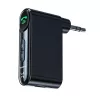 Baseus BSBA-02 AUX Bluetooth audió vevő, fekete