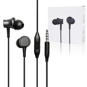   Xiaomi Mi In-Ear Headphones Basic mikrofonos fülhallgató, fekete - ZBW4354TY - Dobozsérült, bontatlan termék