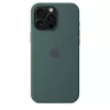 Apple iPhone 16 Pro Max Silicone Case with MagSafe - Lake Green (Seasonal)