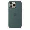 Apple iPhone 16 Pro Max Silicone Case with MagSafe - Lake Green (Seasonal)