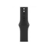 Apple Watch 40mm Sport Band:  Black Sport Band - S/M