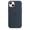 Apple iPhone 13 Silicone Case with MagSafe - Abyss Blue