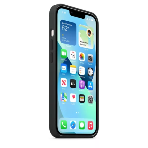 Apple iPhone 13 Silicone Case with MagSafe - Midnight