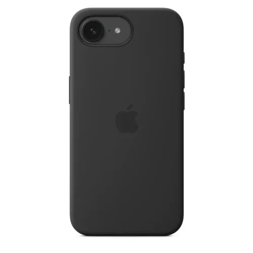 Apple iPhone 16e Silicone Case Black