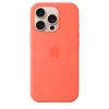 Apple iPhone 16 Pro Silicone Case with MagSafe - Tangerine (SEASONAL)