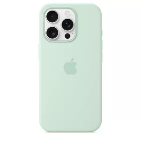   Apple iPhone 16 Pro Silicone Case with MagSafe - Aquamarine (SEASONAL)