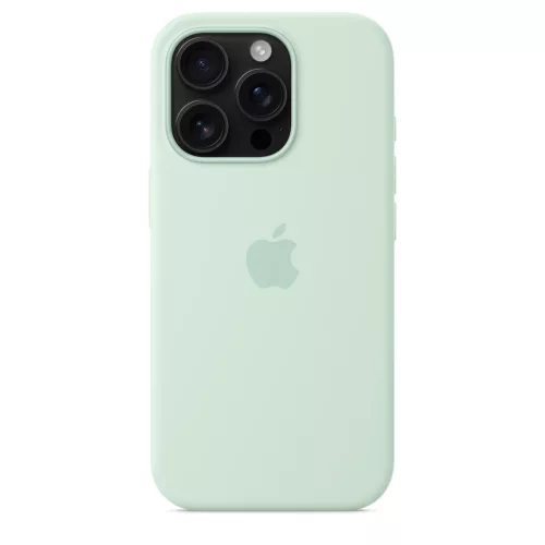Apple iPhone 16 Pro Silicone Case with MagSafe - Aquamarine (SEASONAL)
