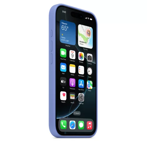 Apple iPhone 16 Pro Silicone Case with MagSafe - Periwinkle (SEASONAL)