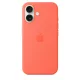 Apple iPhone 16 Silicone Case with MagSafe - Tangerine (SEASONAL)
