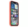 Apple iPhone 16 Silicone Case with MagSafe - Tangerine (SEASONAL)