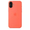 Apple iPhone 16 Plus Silicone Case with MagSafe - Tangerine (SEASONAL)