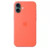 Apple iPhone 16 Plus Silicone Case with MagSafe - Tangerine (SEASONAL)
