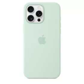   Apple iPhone 16 Pro Max Silicone Case with MagSafe - Aquamarine (SEASONAL)