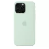 Apple iPhone 16 Pro Max Silicone Case with MagSafe - Aquamarine (SEASONAL)