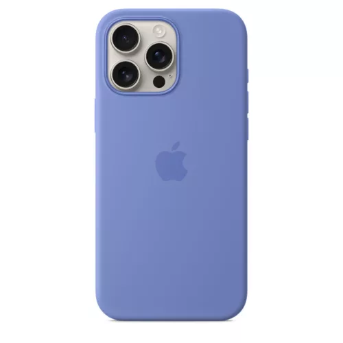 Apple iPhone 16 Pro Max Silicone Case with MagSafe - Periwinkle (SEASONAL)