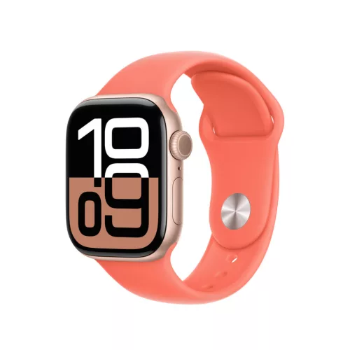 Apple Watch 42mm Sport Band: Tangerine Sport Band - S/M (SEASONAL)