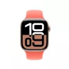 Apple Watch 42mm Sport Band: Tangerine Sport Band - M/L (SEASONAL)