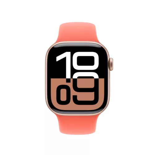 Apple Watch 42mm Sport Band: Tangerine Sport Band - M/L (SEASONAL)