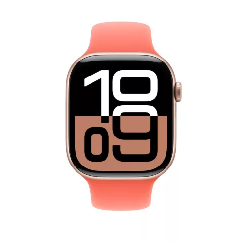 Apple Watch 46mm Sport Band: Tangerine Sport Band - S/M (SEASONAL)