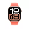 Apple Watch 46mm Sport Band: Tangerine Sport Band - M/L (SEASONAL)