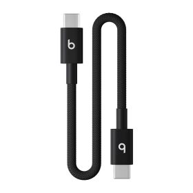 Beats USB-C to USB-C Woven Short Cable (20 cm) - Bolt Black