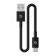 Beats USB-A to USB-C Woven Short Cable (20 cm) - Bolt Black