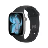 Apple Watch S11 GPS 42mm Space Grey Aluminium Case with Black Sport Band - M/L