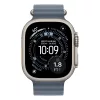 Apple Watch Ultra 3 Cellular 49mm Natural Titanium Case with Anchor Blue Ocean Band