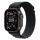 Apple Watch Ultra 3 Cellular 49mm Black Titanium Case with Black Alpine Loop - Small