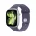 Apple Watch S11 Cellular 42mm Silver Aluminium Case with Purple Fog Sport Band - S/M