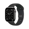 Apple Watch S11 Cellular 42mm Slate Titanium Case with Black Sport Band - M/L