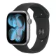 Apple Watch S11 Cellular 46mm Space Grey Aluminium Case with Black Sport Band - M/L