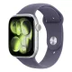 Apple Watch S11 Cellular 46mm Silver Aluminium Case with Purple Fog Sport Band - S/M