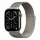 Apple Watch S11 Cellular 46mm Natural Titanium Case with Natural Milanese Loop - M/L