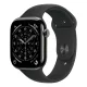 Apple Watch S11 Cellular 46mm Slate Titanium Case with Black Sport Band - S/M