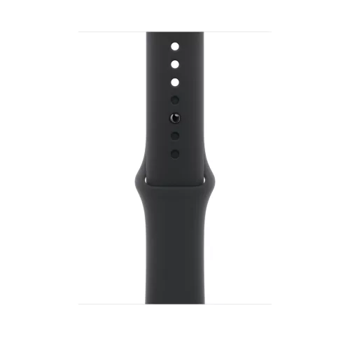 Apple Watch S11 Cellular 46mm Slate Titanium Case with Black Sport Band - S/M