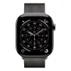 Apple Watch S11 Cellular 46mm Slate Titanium Case with Slate Milanese Loop - S/M