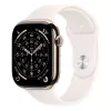 Apple Watch S11 Cellular 46mm Gold Titanium Case with Light Blush Sport Band - M/L