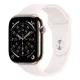 Apple Watch S11 Cellular 46mm Gold Titanium Case with Light Blush Sport Band - M/L