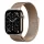 Apple Watch S11 Cellular 46mm Gold Titanium Case with Gold Milanese Loop - S/M